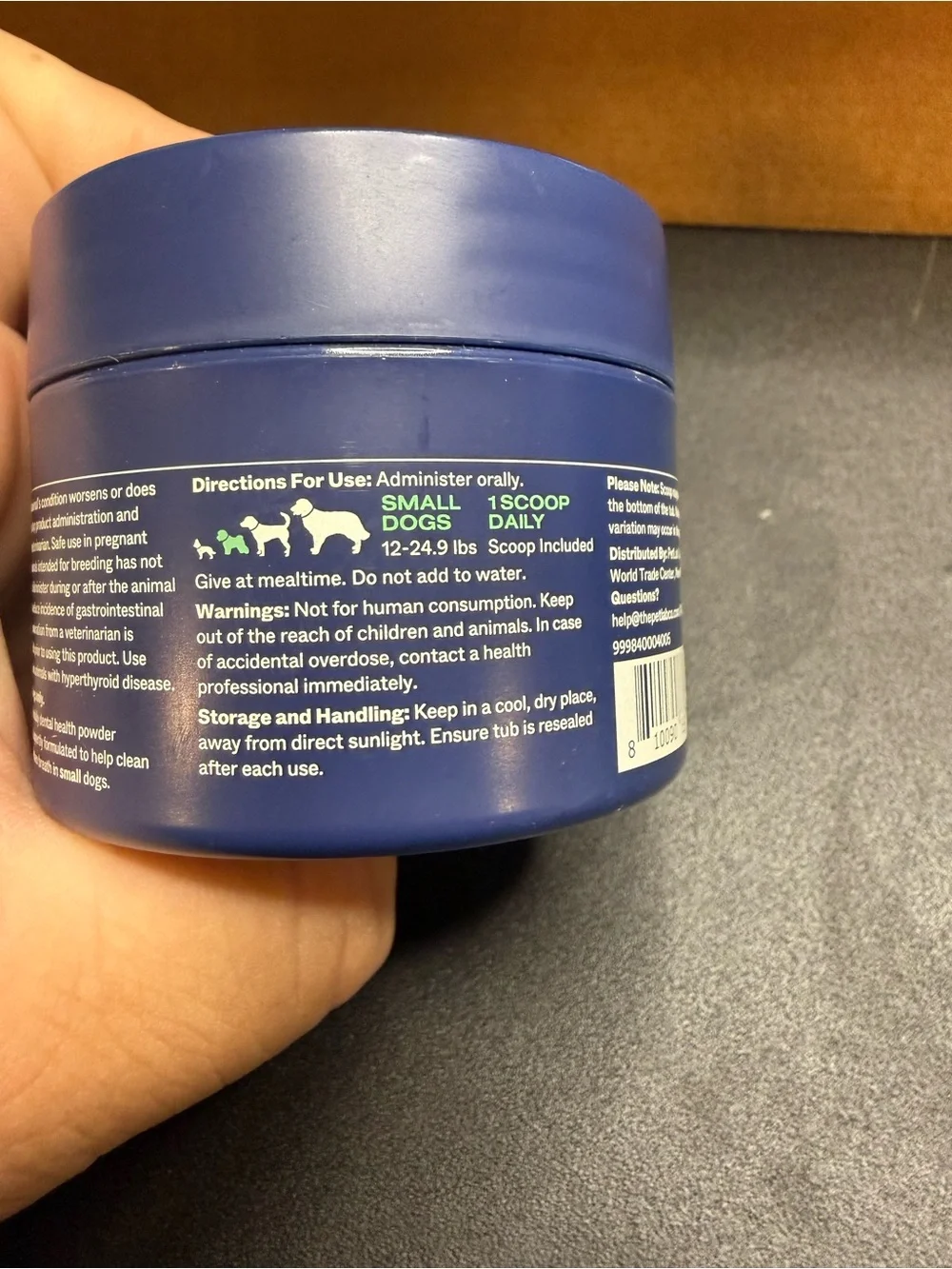 ProBright Advanced Dental Powder for Small Dogs - Blue